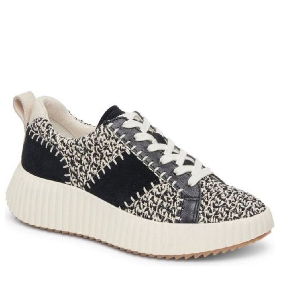 Dolce Vita Dolley Black White Knit Retro Style